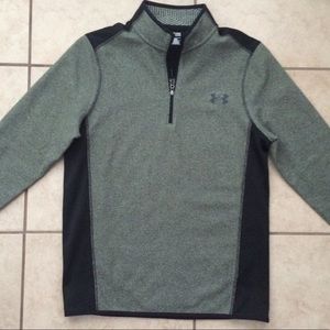 New Mens UA Cold Gear 1/4 Zip Survival Fleece